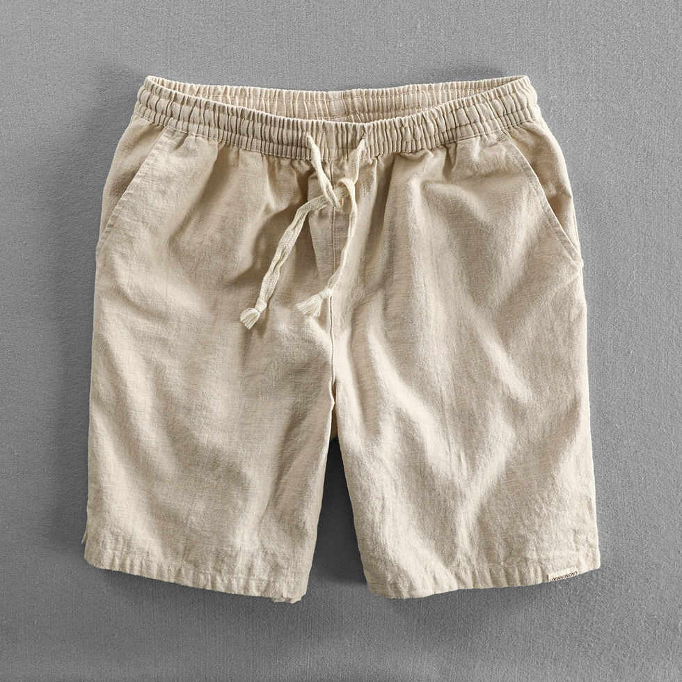 Thumbnail: Linen shorts for women