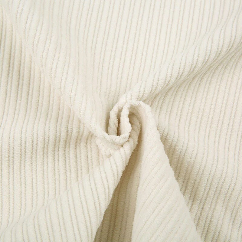 Thumbnail: Y2K High Waisted Wide Leg Corduroy Pants Cloth