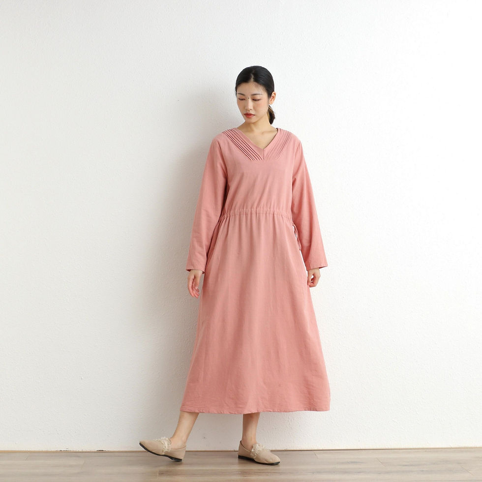Thumbnail: Long Sleeves Dress for women