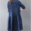 Thumbnail: Long Sleeves Shirt Cotton Dress