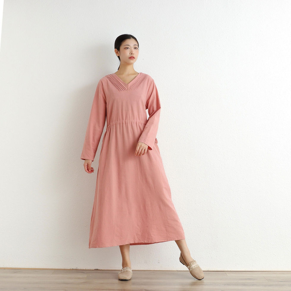 Thumbnail: Long Sleeves Dress for women