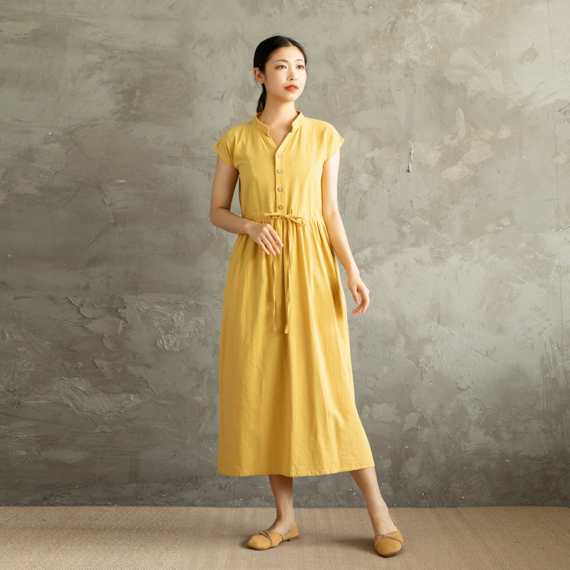 Women Summer Cotton Dress