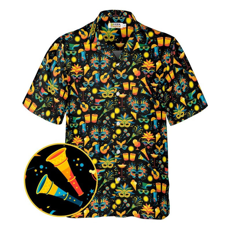 Brazilian Music Carnival Regular Fit Shirt Front