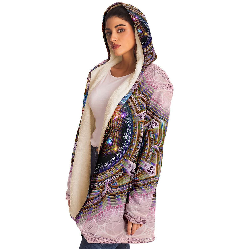 Thumbnail: Sacral Chakra Micro Fleece Cloak