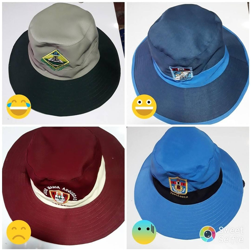 Miniatura: sombrero escolar niños