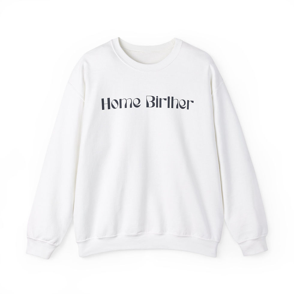 Thumbnail: Home Birther Unisex Heavy Blend Crewneck Sweatshirt