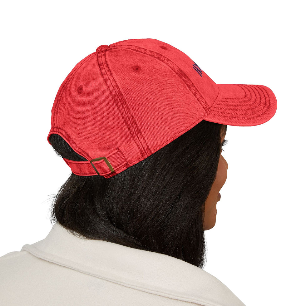 Thumbnail: Embroidered Vintage Cap, Home Birther Baseball Hat