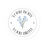 Thumbnail: Your Body Your Birth Forget-Me-Not Round Stickers - Indoor/Outdoor Decor