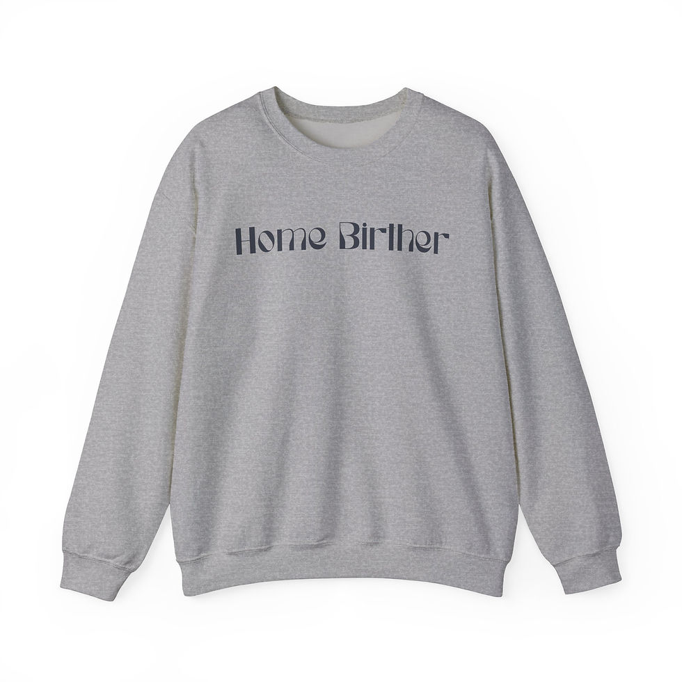 Thumbnail: Home Birther Unisex Heavy Blend Crewneck Sweatshirt