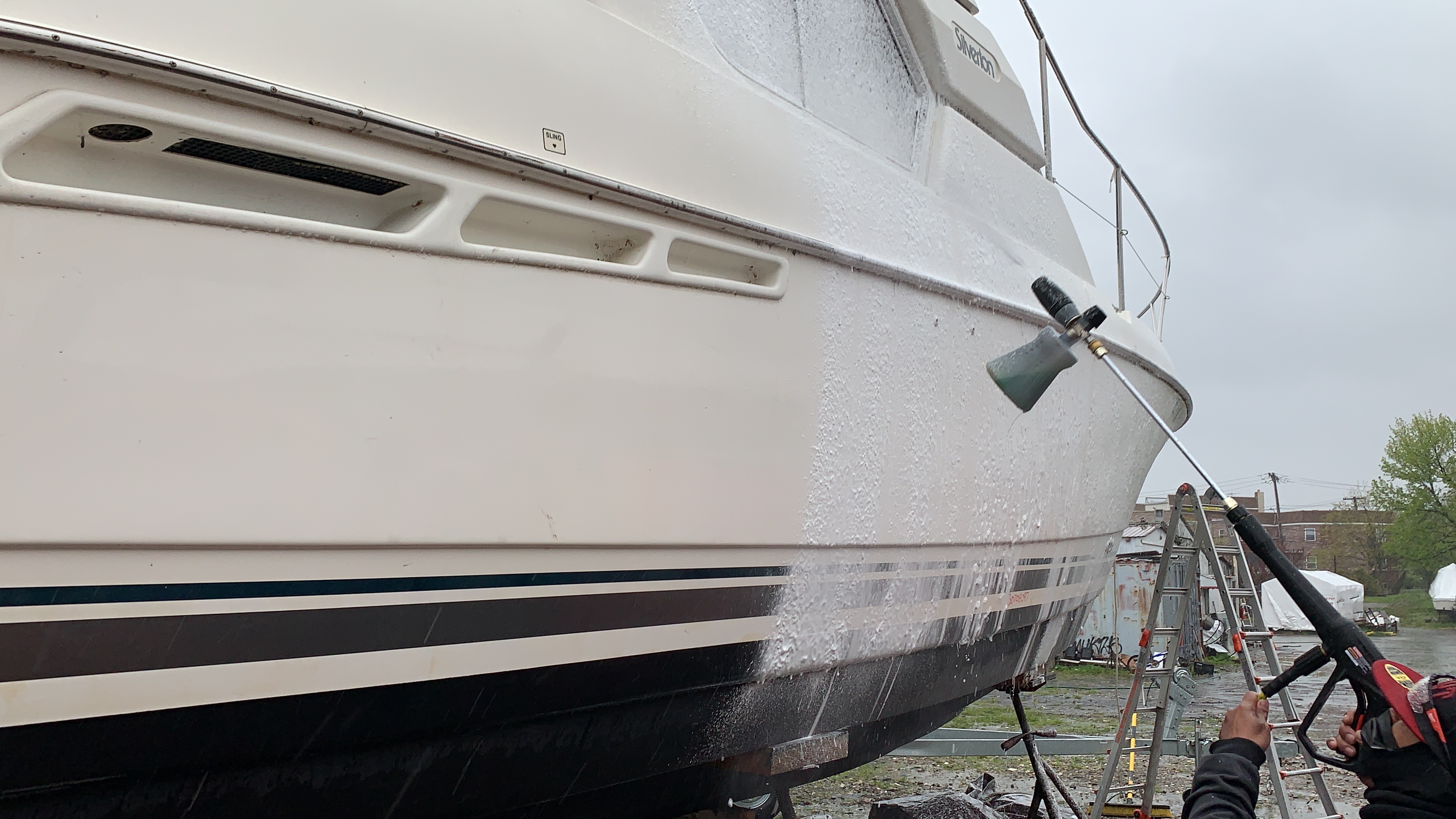 Boat polish and wax