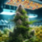 gmo weed strain being grown indoors