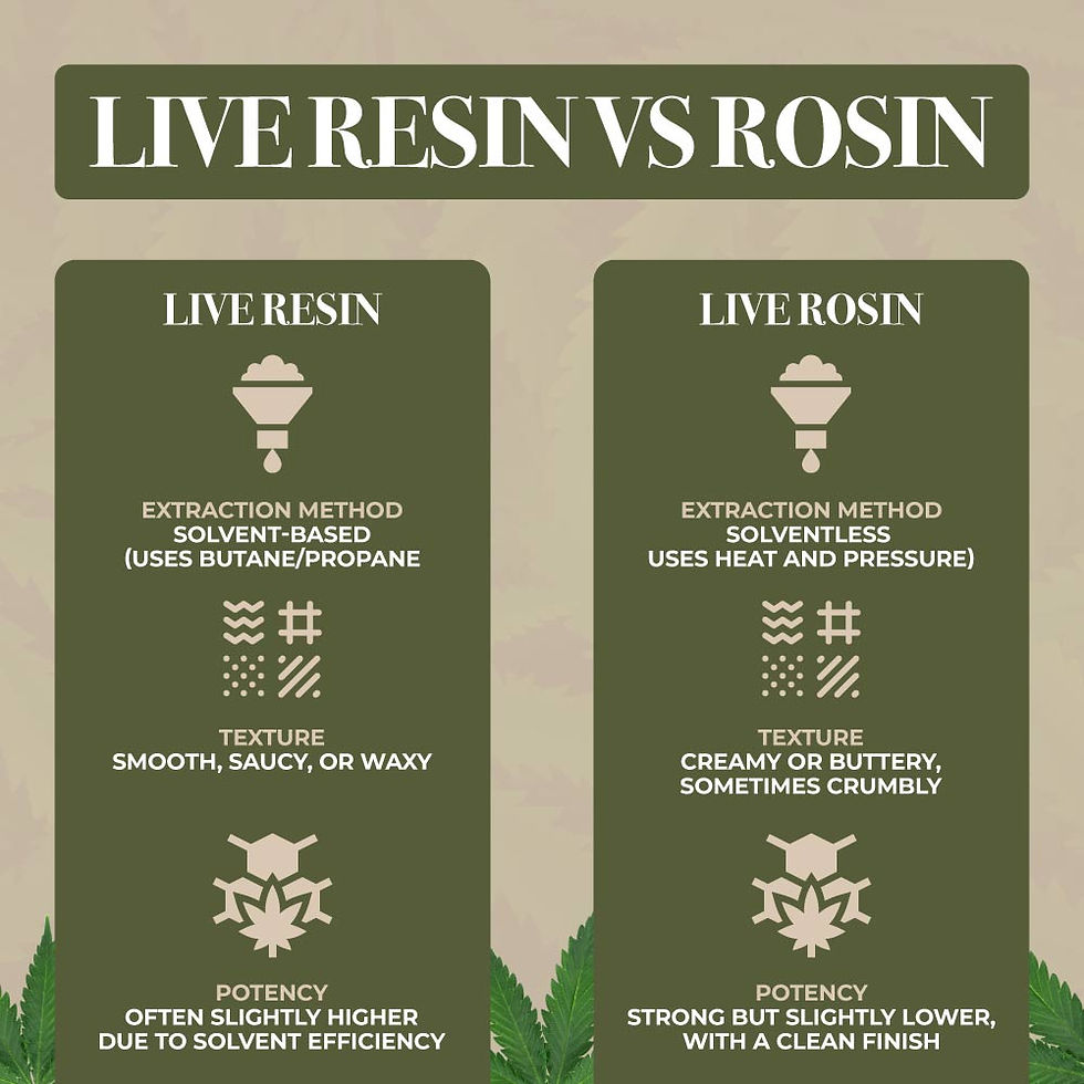 rosin vs live resin