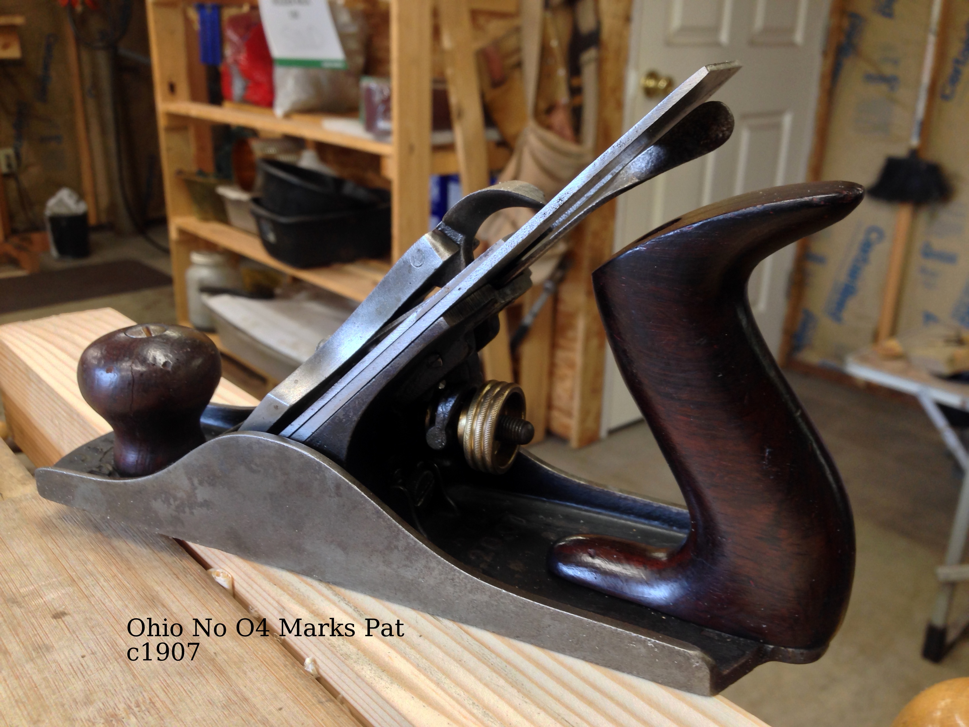 Ohio No 4 Marks Patent Smoother