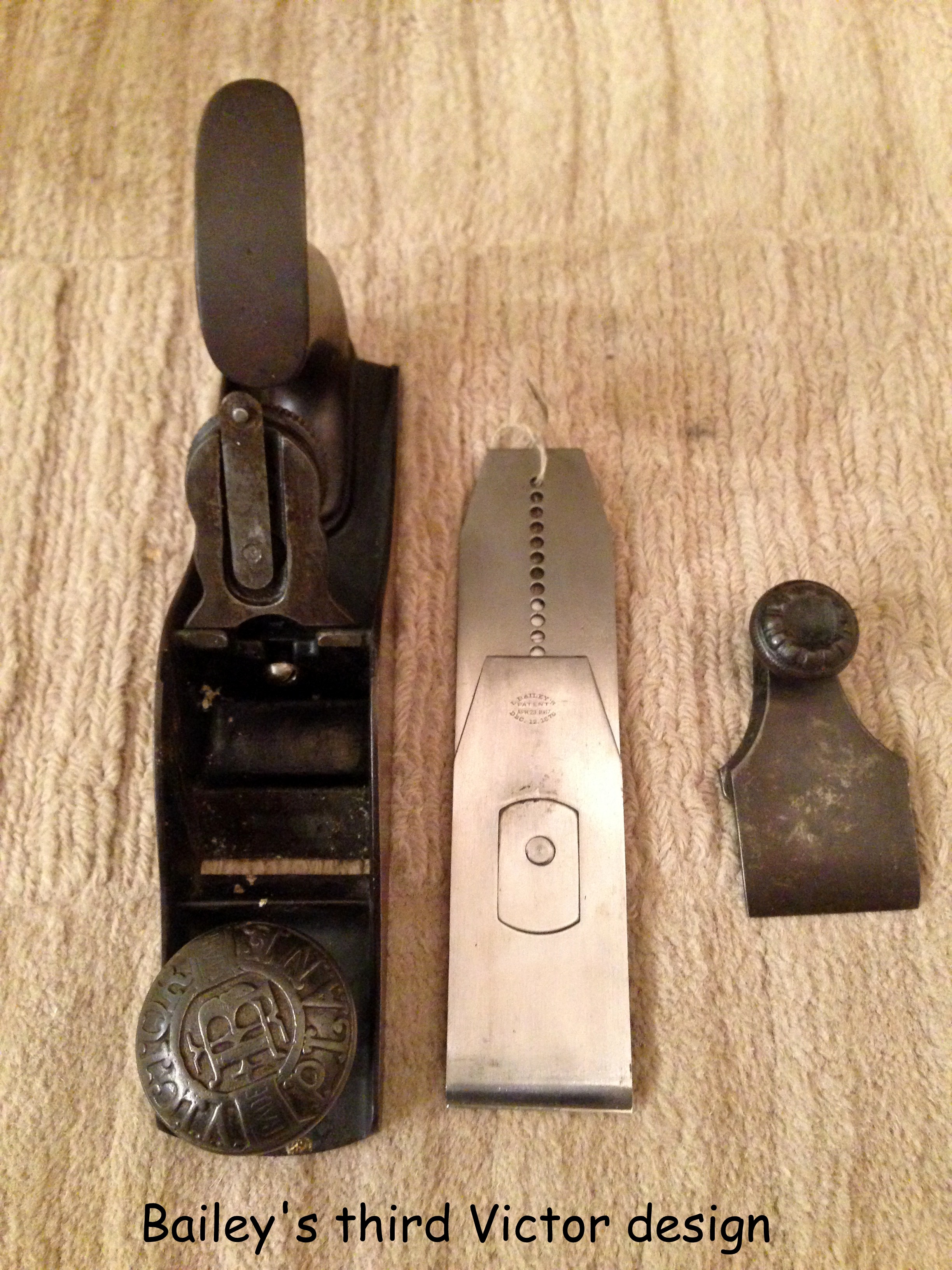 Bailey's 3rd Victor patented design
