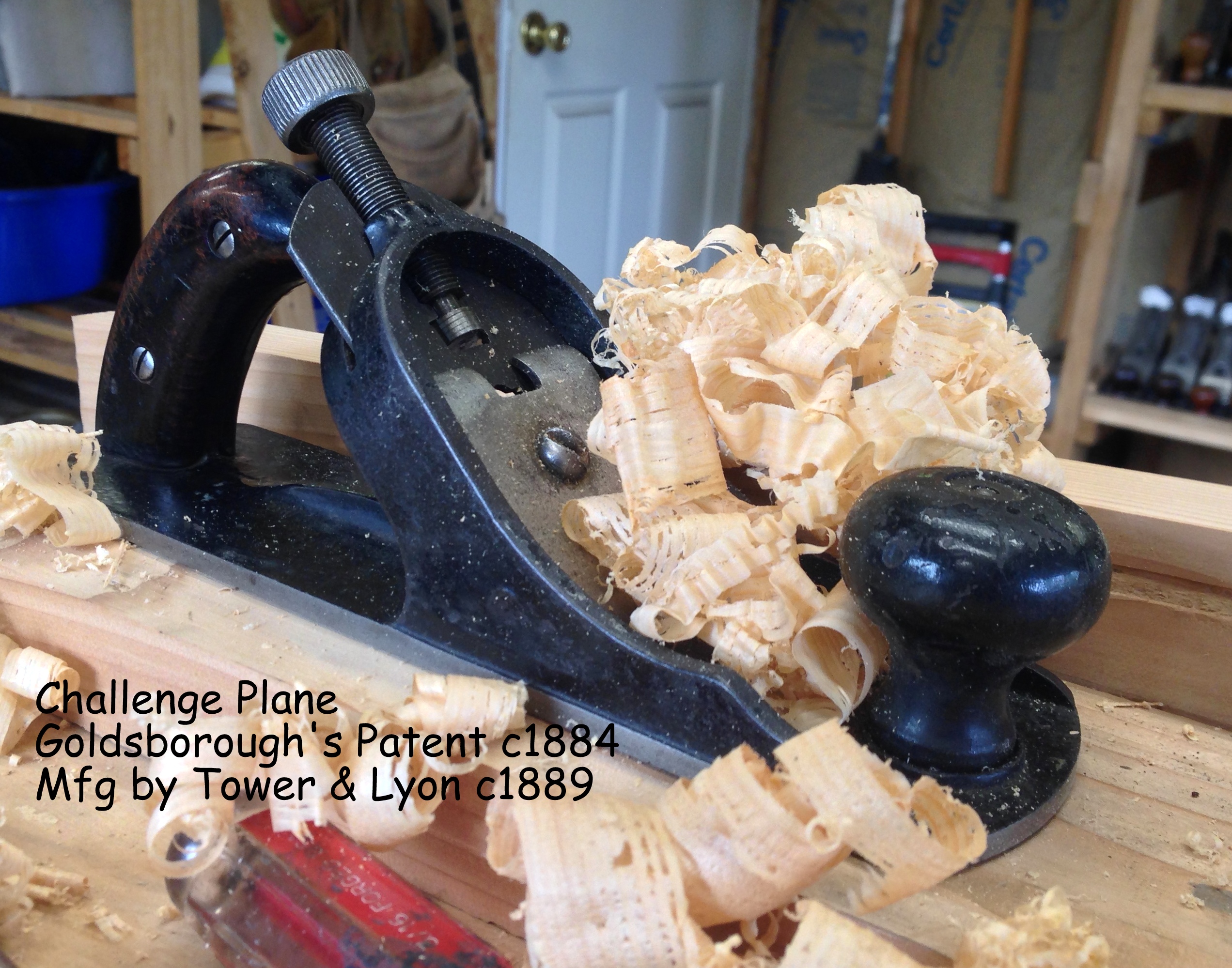 Challenge Plane Pat c1883-4