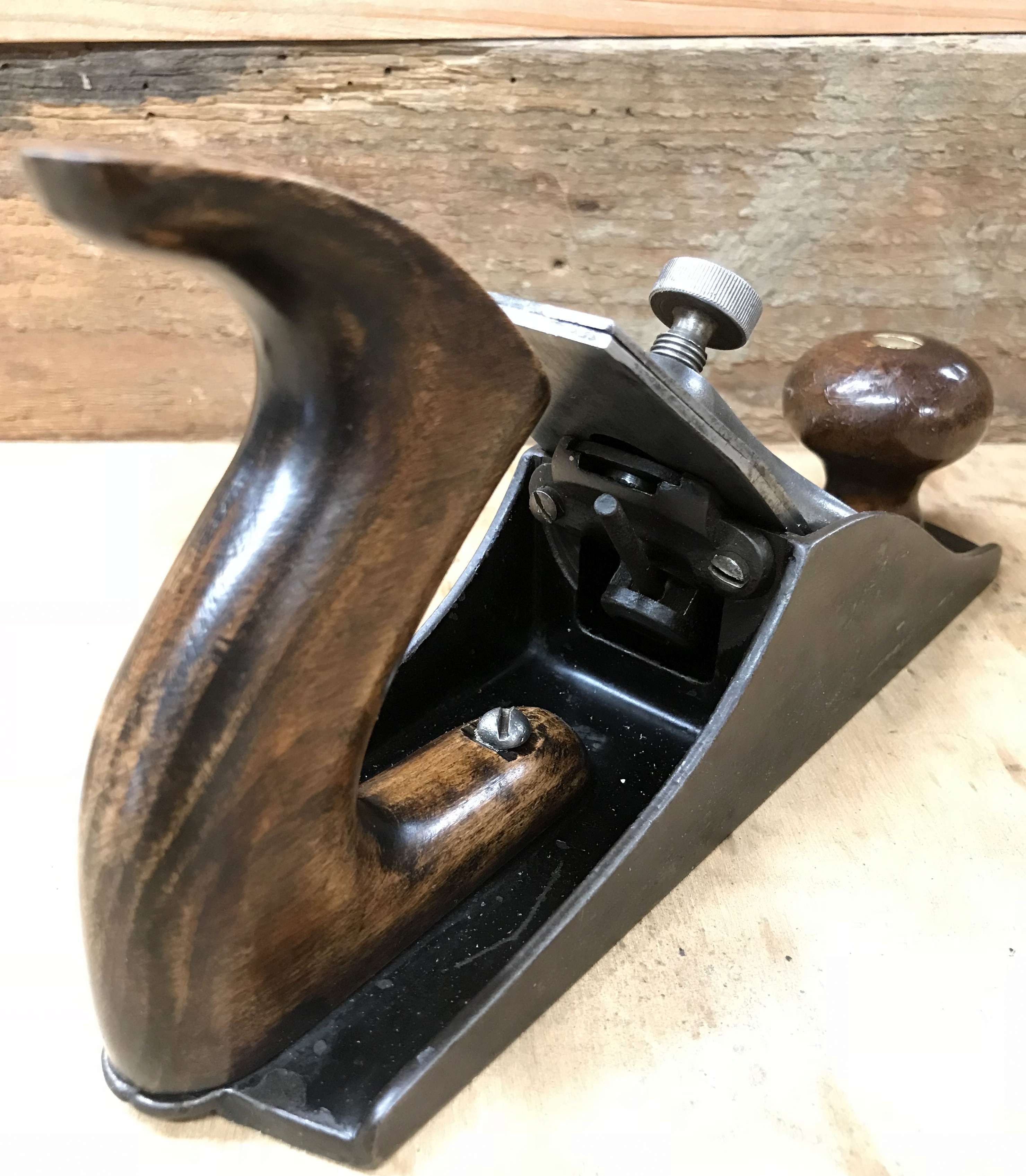 S Bailey Tool Co No 14 with odd lever adjuster