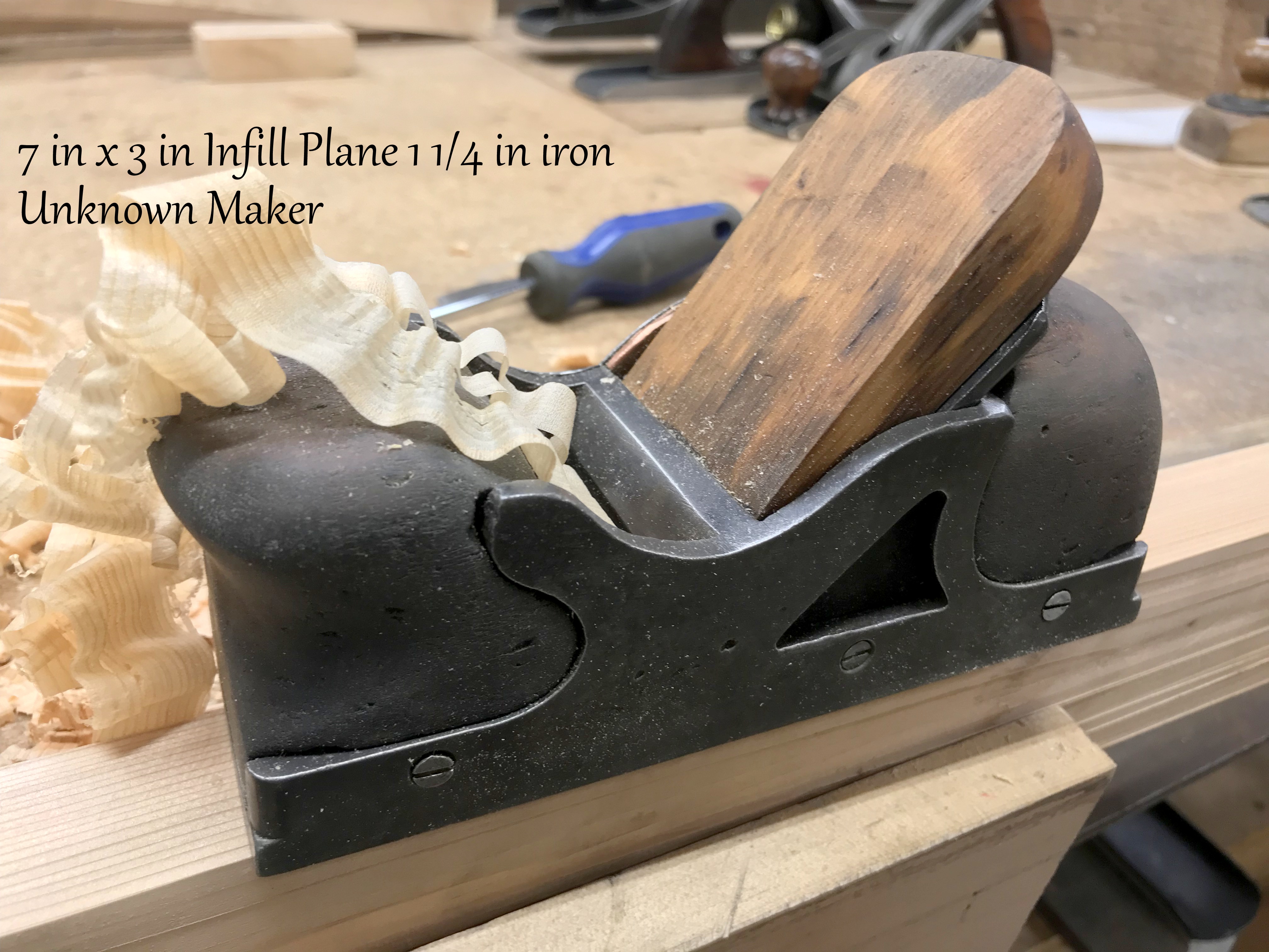 Little Bulldozer Infill Plane Maker Unkn