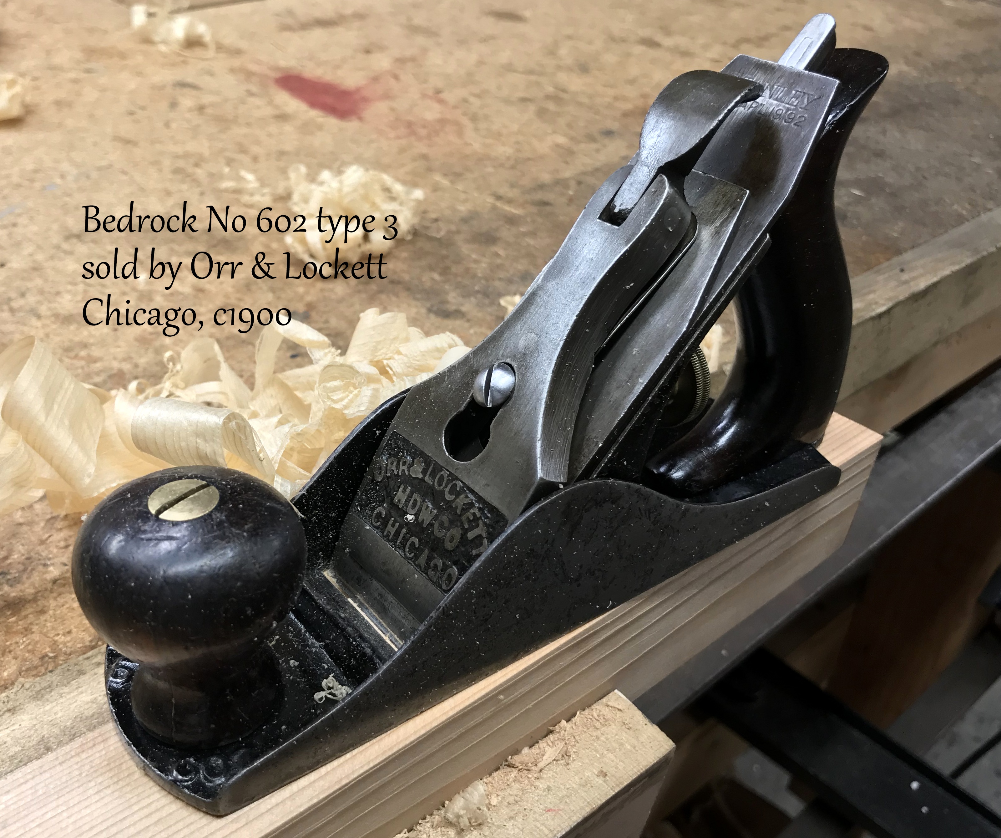 Orr & Lockett branded Bedrock 602