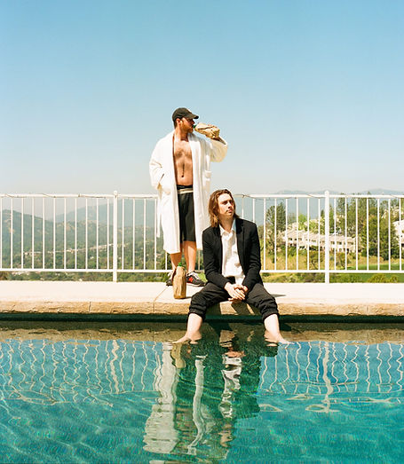 Men, Robe, Towel, Suit, Blazer, Booze, Hollywood, Pool, Swimming, Water, Mansion, Musician, Artist