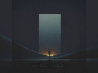 Album, Cover, Art, Navy Blue, Music, Song, Single, Shadow, Darkness, Eerie, Mountains, Sand, Rock, Alt Rock, Country