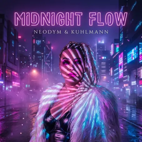 Album, Cover, Art, Woman, EDM, Music, Dance, Synth, Dark Pop, Purple, Lilac, Lavender, Fur Coat, Makeup, Pink, Nails, Musician, Artist