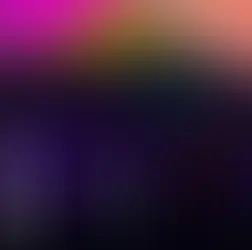 Abstract neon poster of dark mountains at sunset with a yellow sun, city lights below, and vertical text Fast Trains.