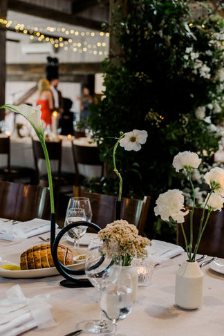 wedding reception table