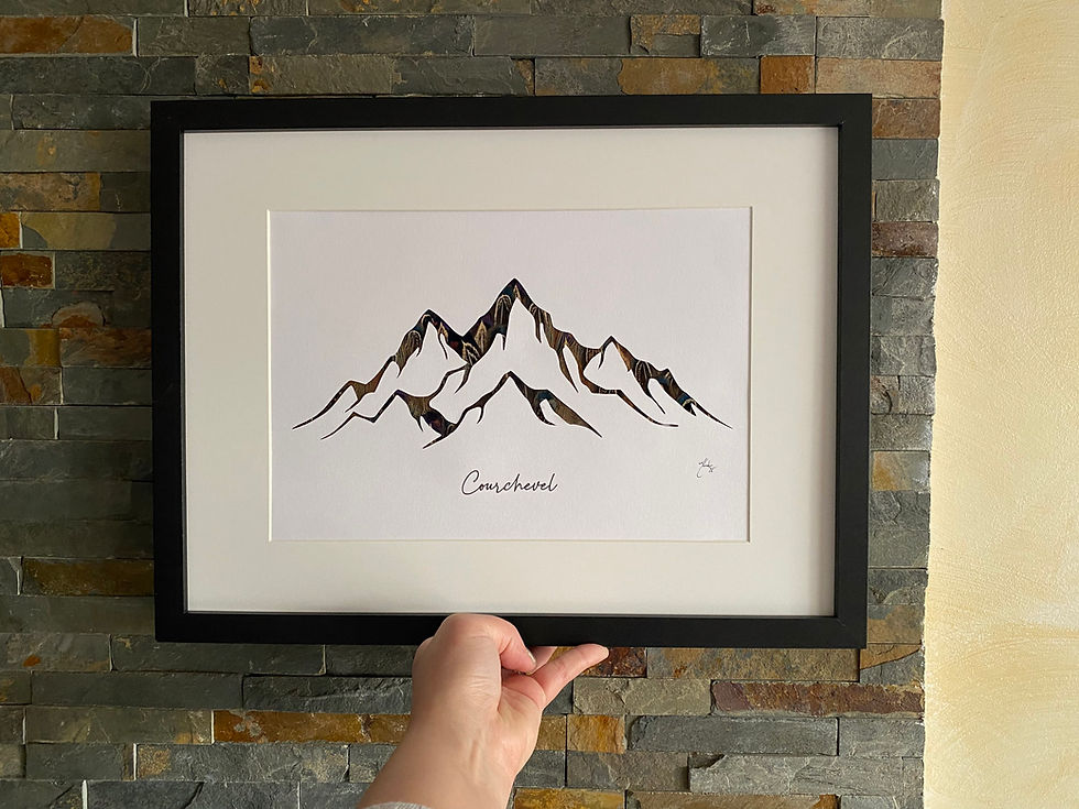 Miniature : A la montagne 