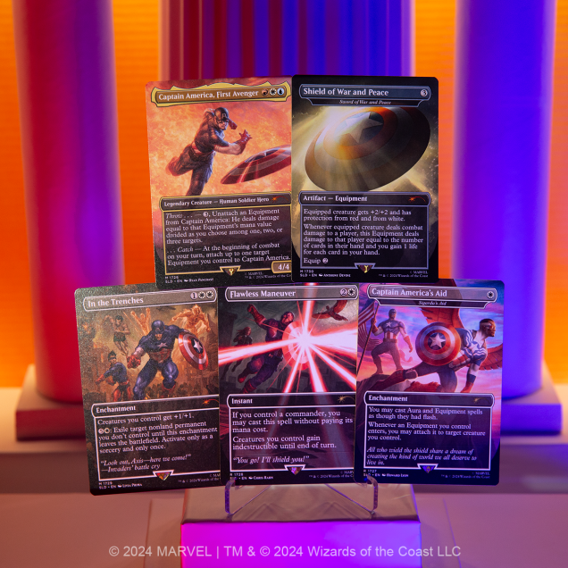Miniaturbild: Secret Lair - Marvel Superdrop - Captain America - Englisch