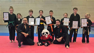 Neue Gürtelfarben bei der JiuJitsu Gruppe