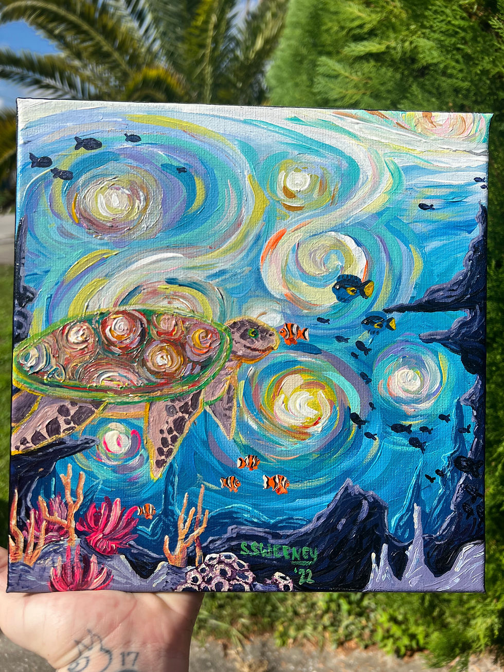 Thumbnail: Under the Sea meets Starry Night
