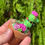 Thumbnail: Potted Cacti-Gator Polymer Clay Sculpted Decorative Paperweight