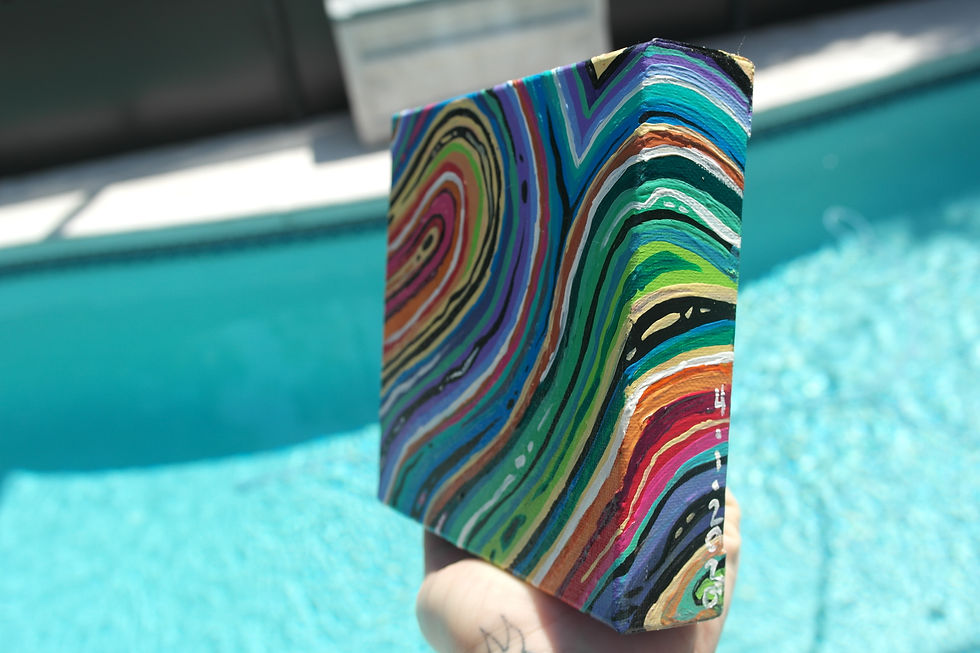 Thumbnail: Rainbow Abstract Linework