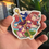 Thumbnail: 3 inch Carousel Critter - Lion Glossy Vinyl Sticker