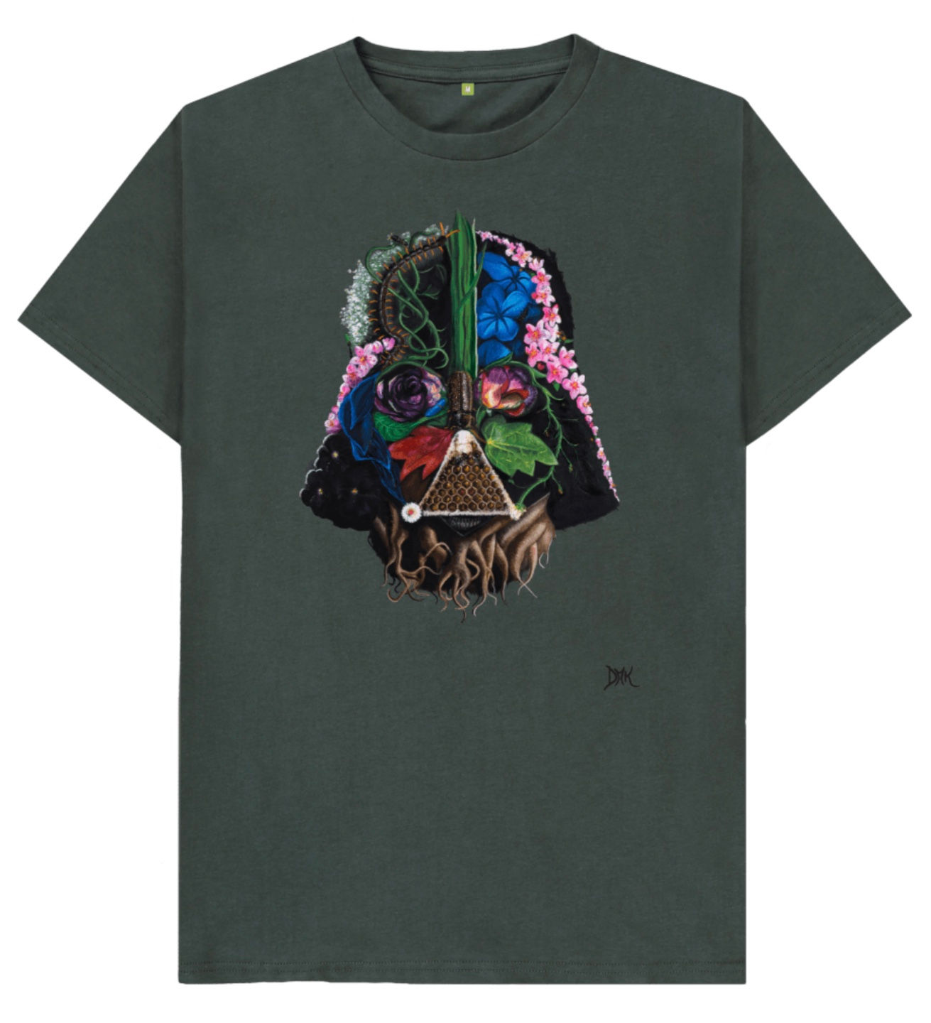 Botanical Darth Vader Unisex Tee