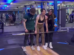 First standing deadlift in a year after FND neurorehab