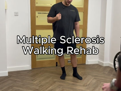 Multiple Sclerosis walking rehab: intense spasticity following HSCT lead Eddie to reach out to us after seeing the work we do with MS.