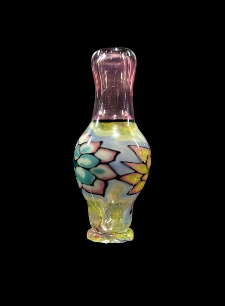 Thumbnail: Windstar Glass Flower Pivot Top