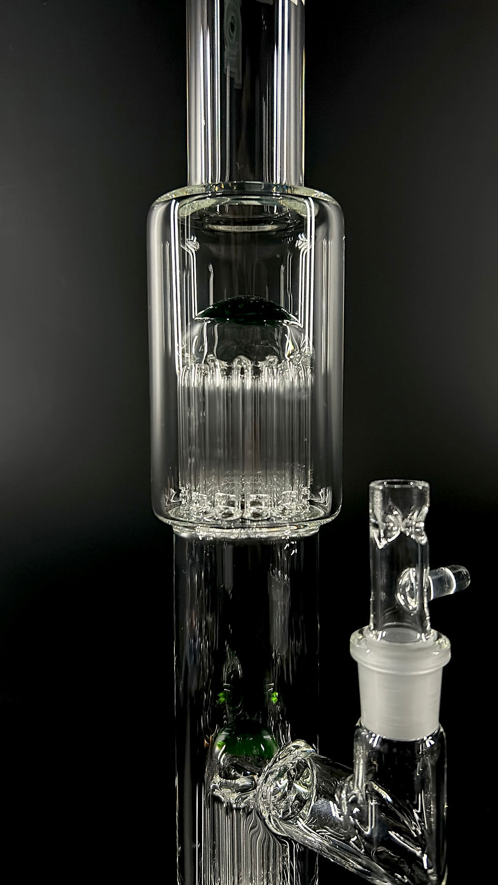 Thumbnail: Toro Glass 7/13 Arm w/ Colored Caps & Flower Slide