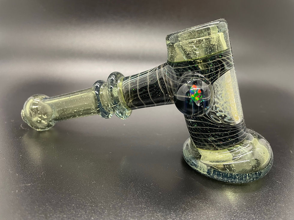 Thumbnail: MTPGlass Dry Pipe-Hammer (Signed)