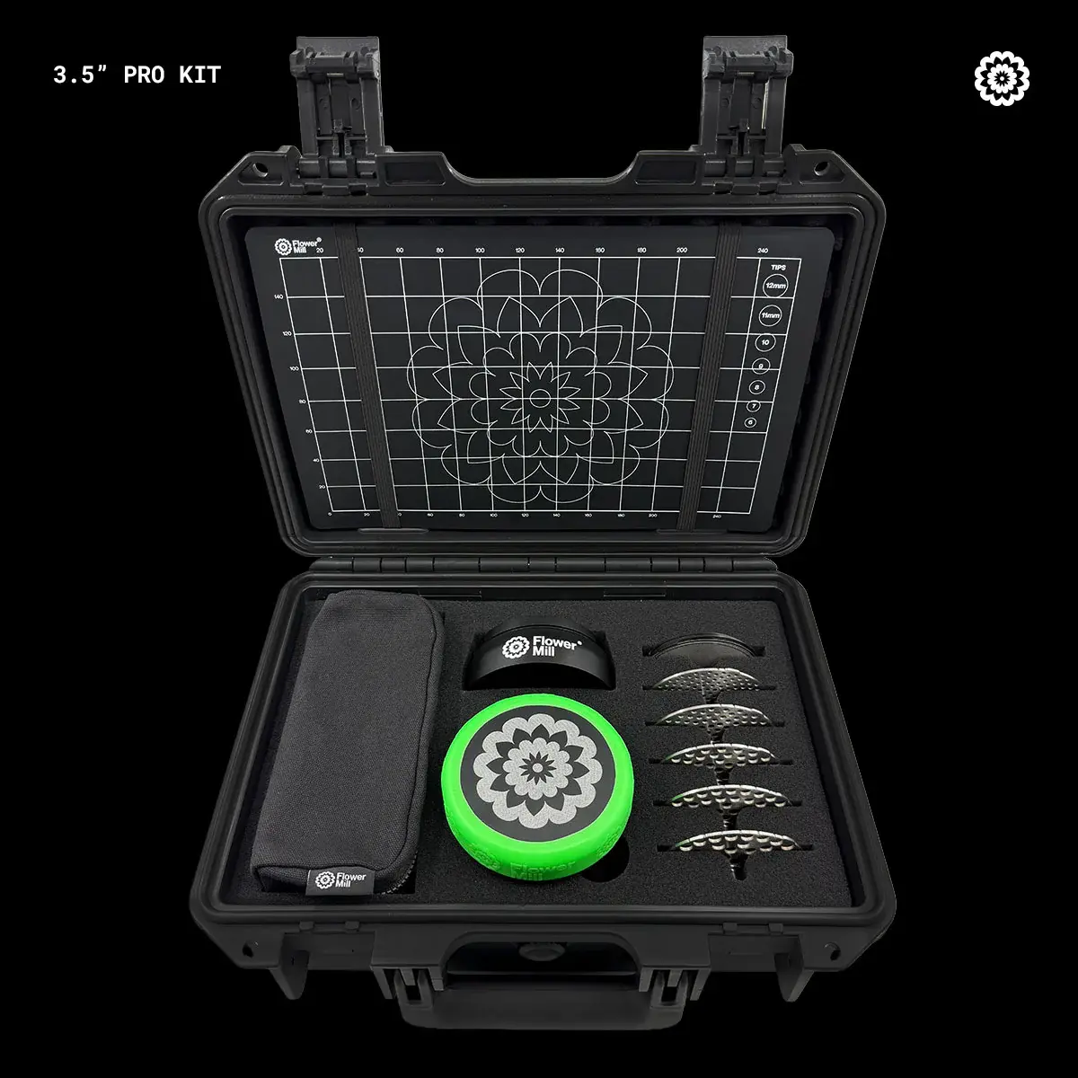 Flower Mill Pro 3.5" Kit - Launch Edition
