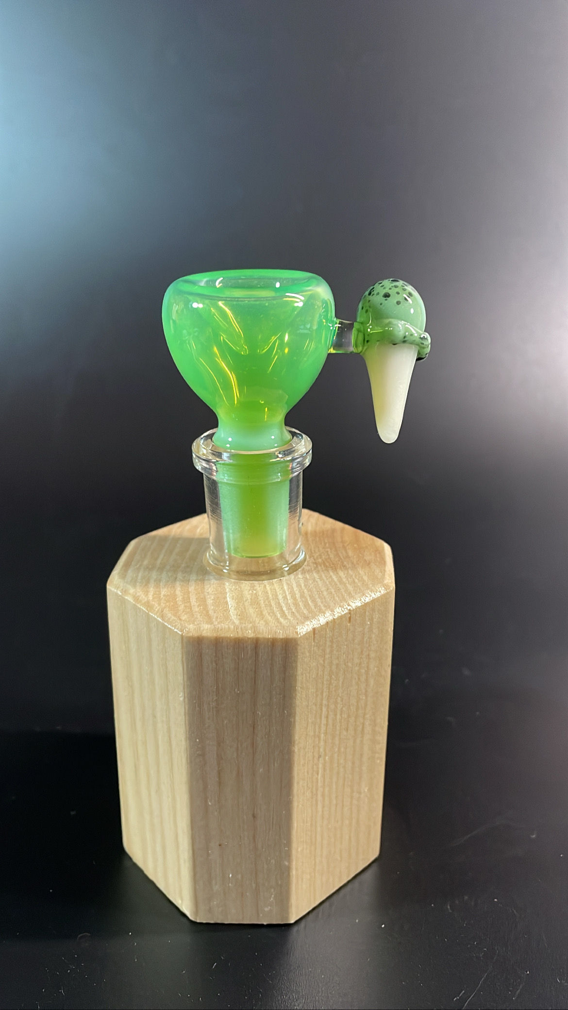 Sugar Mattys Glass Mint Chocolate Chips 14mm Slide