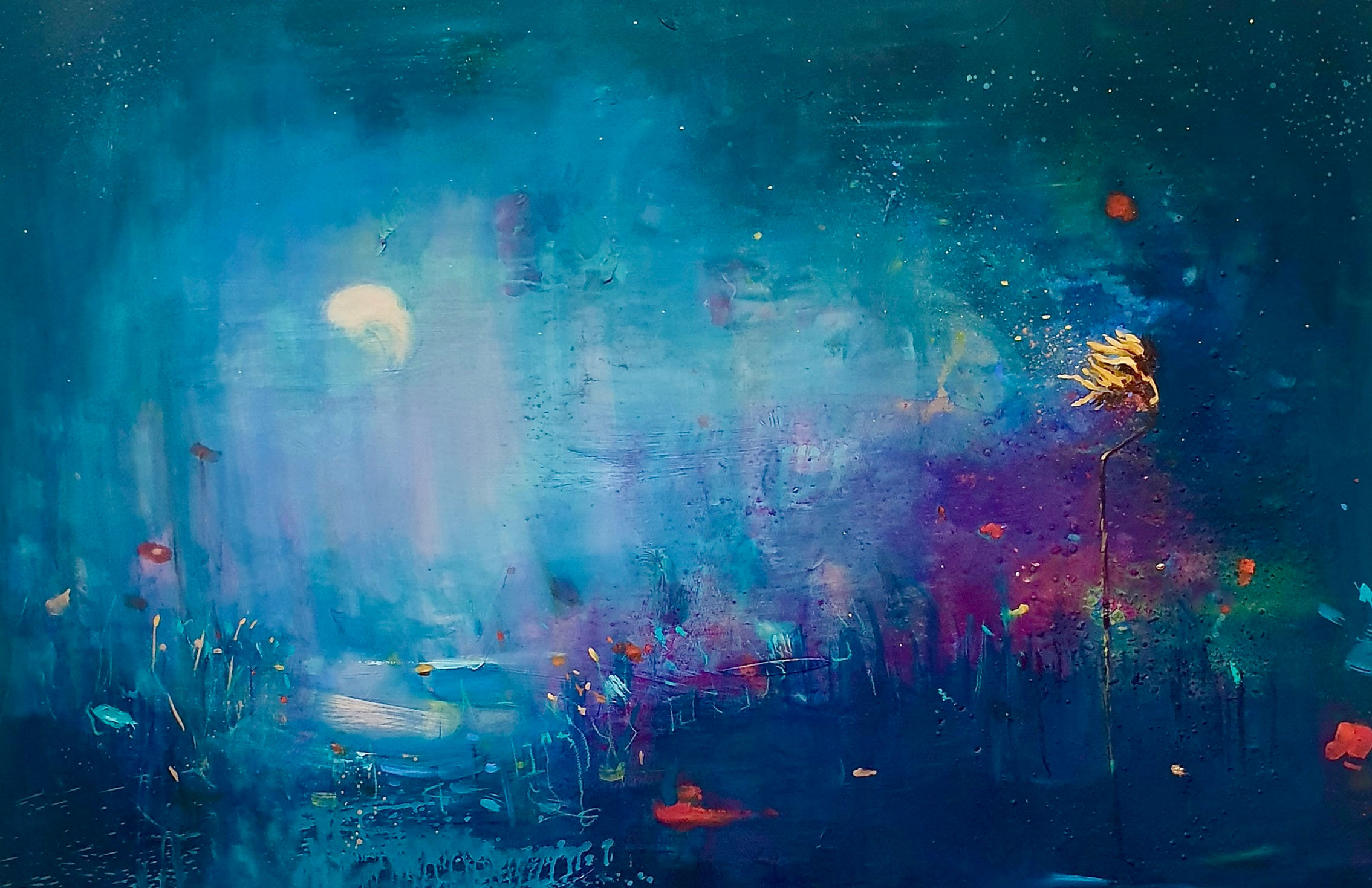 Moonlight, Noctune 120x100cm