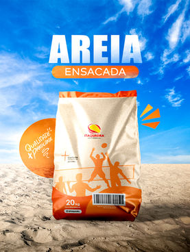 AREIA ENSACADA 🔥✨