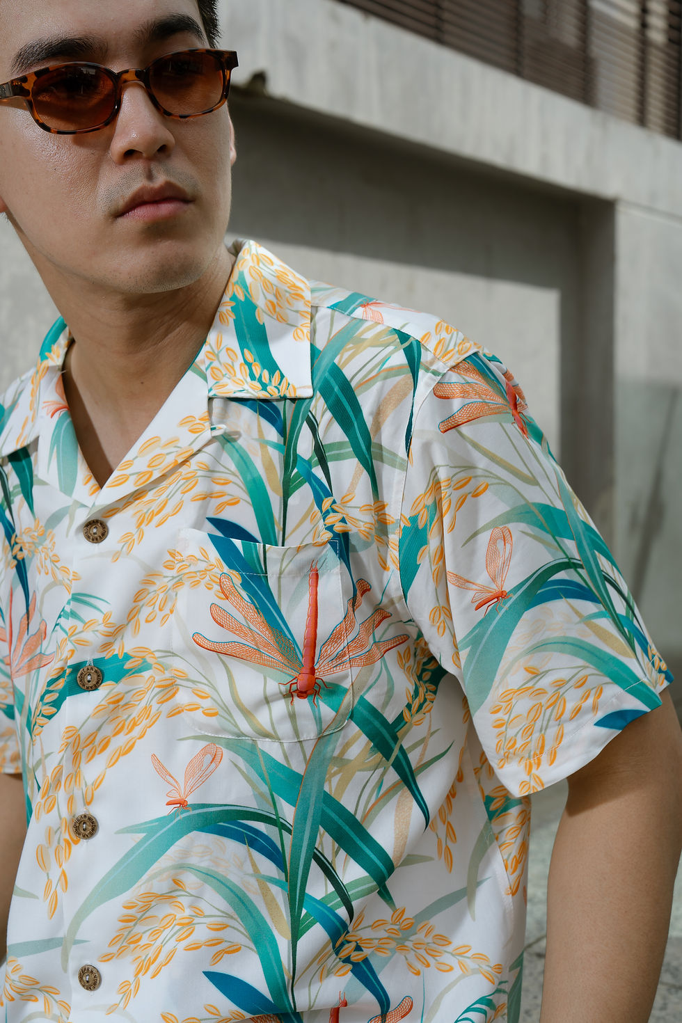 Thai Rice Collection Pueple Hawaii Shirt
