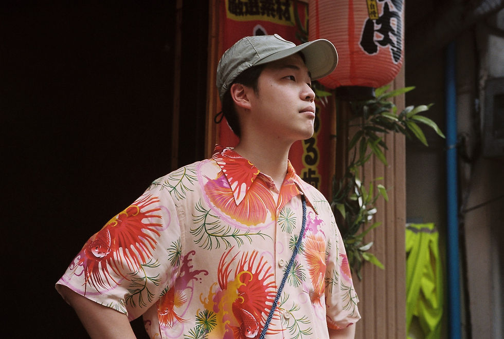 Siamese Fighting Fish "Pla Kad" Inspired Hawaiian Shirt