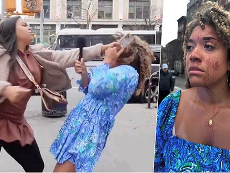 NYC: Pro-life activist punched by aggressive pro-abortion demonstrator during interview