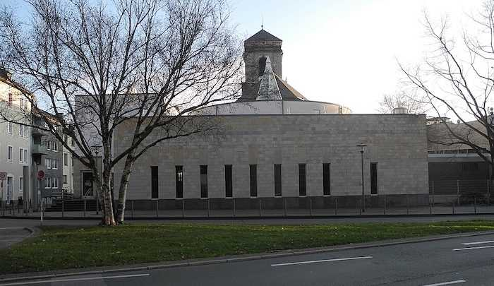Wuppertal, Wohnquartier Barmen-Mitte, Gemarker Str. 15, Fassade Paul-Humburg-Str., Bergische Synagoge, Im Fokus, Creative Commons Attribution-Share Alike 4.0 | Jihad Watch