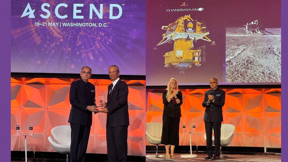 Chandrayaan-3 Honoured with Prestigious 2026 Goddard Astronautics Award