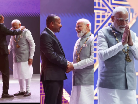PM Narendra Modi Conferred Ethiopia’s Highest Civilian Honour, Marking a New Chapter in Bilateral Relations